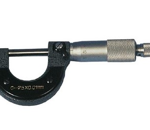 Micrómetro p/exterior ac.inox0-25mm(Resolución 0.01mm)»ECEF». CODIGO DE PRODUCTO: 40335505