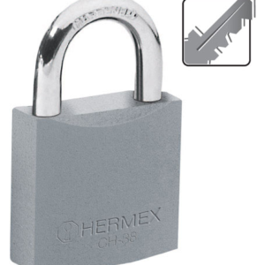 Candado-cuerpo hierro/cil.bronce 38mm «HERMEX» CH-38. CODIGO DE PRODUCTO: 40350333