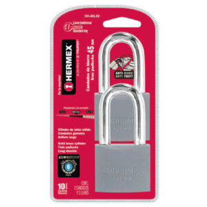 Can.ho.38mm,igual llave,a/larg(bli.x2)»HERMEX»CH-38LX2 x bli. CODIGO DE PRODUCTO: 40351160