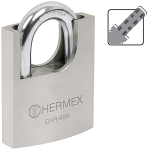 Ca.alta seg.cil.bce,llave abloy 70mm(3Llaves)»HERMEX»CHR-70A.