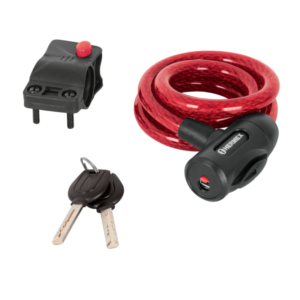 Candado de cable con llave 100cm (D:12mm) «HERMEX» CB-12. CODIGO DE PRODUCTO: 40352250