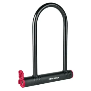 Candado de arco p/moto-bici 12mm, 21x11cm»HERMEX» CB-24. CODIGO DE PRODUCTO: 40352260