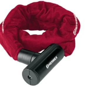 Candado c/cadena forrada de 10 mm, L:90CM»HERMEX»CB-90. CODIGO DE PRODUCTO: 40352262