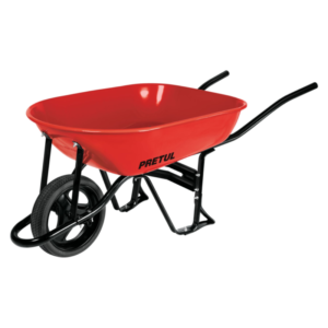 Carre.plana 80lt,Cha.Roja M.3pzas rueda impo»PRETUL»CAP-50FB. CODIGO DE PRODUCTO: 40355010