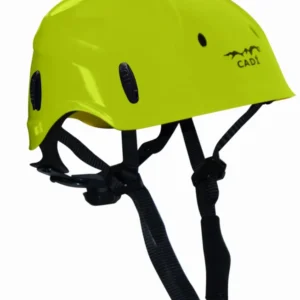 Casco trab.altura Amarillo fluo Barb.4ptos «CLIMAX»CADI. CODIGO DE PRODUCTO: 40359105
