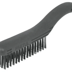 Cepillo acero,base PP c/mango, 4hileras «PRETUL»CEA-54-P. CODIGO DE PRODUCTO: 40386078