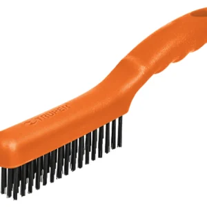 Cepillo acero,base PP c/mango, 4hileras «TRUPER»CEA-54. CODIGO DE PRODUCTO: 40386080