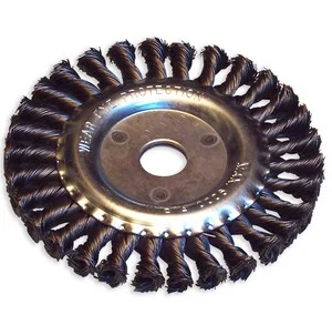 Cepillo Circular Trenzado B:22mm D:150mm «ZKY». CODIGO DE PRODUCTO: 40387190