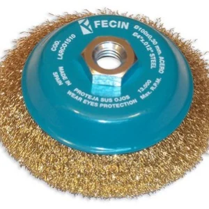 Copa chata,Rosca 14mm D:100mm Sal:24 «FECIN» LARCO1510CG. CODIGO DE PRODUCTO: 40388020