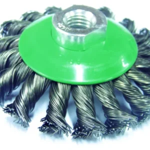 Copa chata , D:100mm, R:M14,Trenzado «ZKY». CODIGO DE PRODUCTO: 40388036