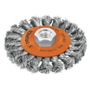 Circular,D:100mm,Rosca:5/8 Trenzado «TRUPER» CATR-4ES. CODIGO DE PRODUCTO: 40388060