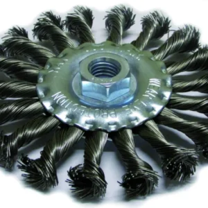 Circular ,D:115mm, R:M14,Trenzado, ac.inoxidable «ZKY». CODIGO DE PRODUCTO: 40388070