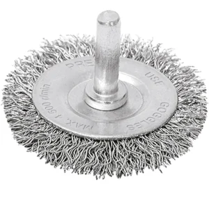 Cepillo Circular c/espiga 50mm acero 0.3mm-blis»PRETUL»CA-2P. CODIGO DE PRODUCTO: 40389010