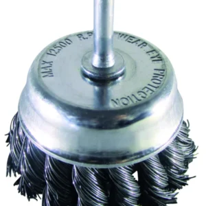 Cepillo copa 70mm acero trenzado (0,5mm)»ZKY» 055-11A. CODIGO DE PRODUCTO: 40389136
