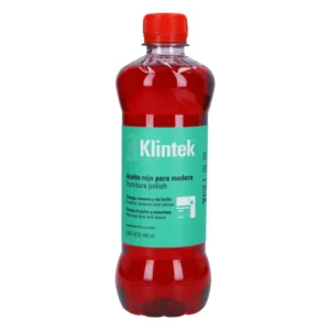 Aceite liq.Rojo muebl-pisos madera-vinil480ml»KLINTEK»AMU-48. CODIGO DE PRODUCTO: 40395042