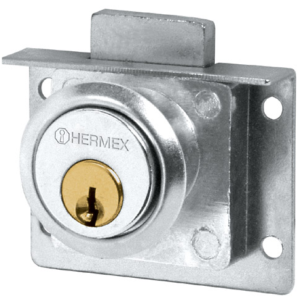 Cerr.p/mueb,acción vertical,Mod.24,Cromada»HERMEX»CM-24C. CODIGO DE PRODUCTO: 40400080
