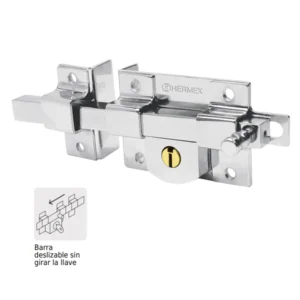 Cerr.barra libre sobre.Cr.Bril.der(hasta 40mm)»HERMEX»CB-45D. CODIGO DE PRODUCTO: 40409106