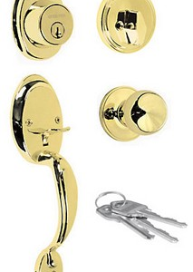Cerradura Verona t/mariposa Bronce Brillante»HERMEX»CEP-11PJ. CODIGO DE PRODUCTO: 40411545