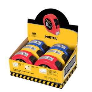 Cint mét.3 color(caja.6Un)8mtx1″PRETUL»PRO-8MEC(cm/pulg). CODIGO DE PRODUCTO: 40432514