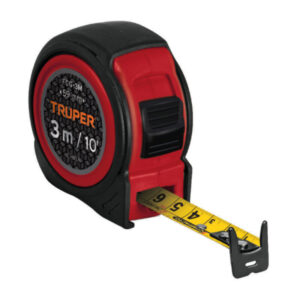 Cinta mét.compac extra ancha 3mx5/8″»TRUPER»FCG-3M(cm/pulg).CODIGO DE PRODUCTO: 40432541