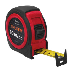 Cinta mét.compac extra ancha 10mx1″»TRUPER»FCG-10M(cm/pulg). CODIGO DE PRODUCTO: 40432547