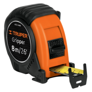 Cinta mét.c/impacto,grad/met,8mtx1 «TRUPER» FH-8ME (cm). CODIGO DE PRODUCTO: 40432572