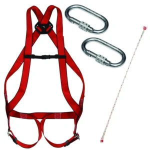 Kit ANTICAIDA (arnés+cuerda 1.5mt.+2conec.30)»CLIMAX»10BASIC. CODIGO DE PRODUCTO: 40449294