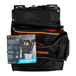 Porta-herram,poliester,13comparti,c/cinturón»TRUPER»POHE-13N. CODIGO DE PRODUCTO: 40450384