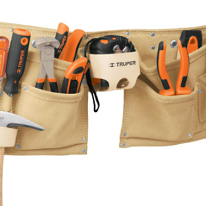 Porta-herram,carnaza,13compartimen,c/cinturón»TRUPER»POCA-13. CODIGO DE PRODUCTO: 40450417