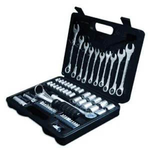 Jgo.70pzas(llave combinada, dados ¼ y 3/8) «PRETUL»SET-73. CODIGO DE PRODUCTO: 40539373