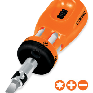 Destor.mini t/matraca 6 puntas dobles «TRUPER» D-TROM-12. CODIGO DE PRODUCTO: 40547520