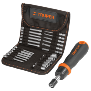 Destornillador t/matraca 18ptas-6 dados «TRUPER»JDM-26. CODIGO DE PRODUCTO: 40547564