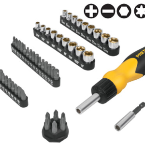 Set 61 piezas (destorn/puntas/dados) «PRETUL»AUTO-61. CODIGO DE PRODUCTO: 40547604
