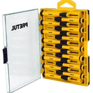 Juego de 15 destornilladores joyero «PRETUL» J-DEJ-15. CODIGO DE PRODUCTO: 40560045